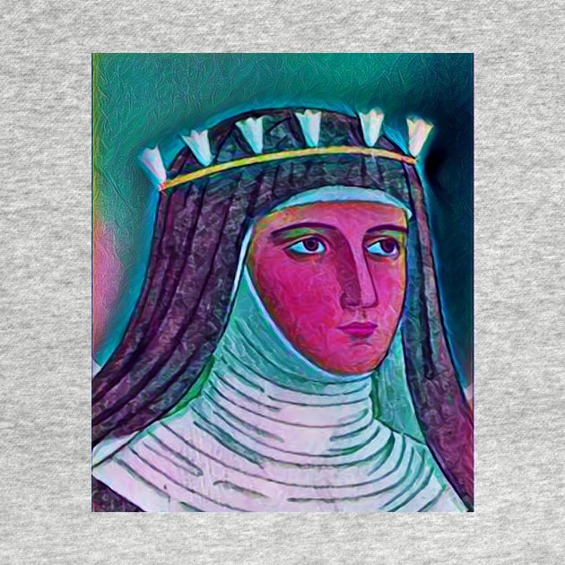 Hildegard of Bingen Portrait | Hildegard of Bingen Artwork 4 by JustLit